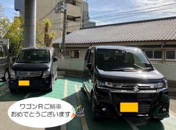 ワゴンＲご納車させて頂きました！！